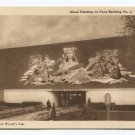 Mural Painting on Food Building No 2 North New York Worlds Fair Postcard