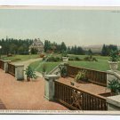 View from West Veranda Hotel Champlain Bluff Point New York Postcard