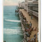 Watching the Bathers Atlantic City New Jersey Postcard