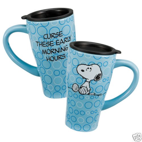 Peanuts Snoopy Travel Coffee Mug