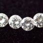 natural loose white diamond 1mmsize--4pcslot