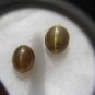 NATURAL -ALEX-CHRYSOBERYLCATSEYE,8CTW-2PCS,LOWESTDEAL