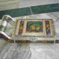 GERMANSILVER-TRAY WITH HANDMINAKARIWORK,ROYAL ITEM