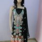 PAKAPPAREL : Pure PK Crinkle Chiffon Salwar Shalwar Kameez- C10-134-3 E&E