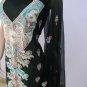 PAKAPPAREL : Pure PK Crinkle Chiffon Salwar Shalwar Kameez- C10-134-3 E&E
