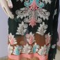 PAKAPPAREL : Pure PK Crinkle Chiffon Salwar Shalwar Kameez- C10-134-3 E&E