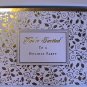 Economy Value Gold Accent Holiday Invitation Cards