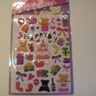 Puffy Happy Birthday Craft Scrapbook Stickers