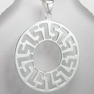 Aztec sun 925 sterling silver pendant  925e-54-706-3884