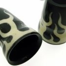 Clearance horn ear flesh tunnels tribal plugs spacers gauges earlets 1/2' 5/8" 3/4"