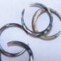 ABALONE pincher septum body jewelry ear plug 12g or10g or 8g
