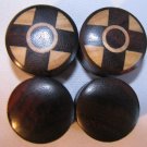Raintree + Crocodile wood REVERSIBLE gauge ear plugs 2g 0g 00g 1/2" 9/16" 5/8" 3/4" 7/8" 1" 11/8" pr