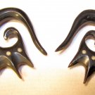 Clearance Rena organic horn spiral gauge ear earrings plugs tribal 5mm 4g 4 mm g