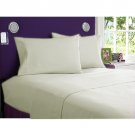 NEW 1000TC 4PCs BED SHEET SET QUEEN SOLID IVORY100% EGYPTIAN COTTON