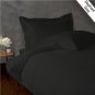 800TC SOLID FULL/QUEEN 3PC ELEPHANT GREY DUVET/DOONA/QUILT COVER SET 100% EGYPTIAN COTTON