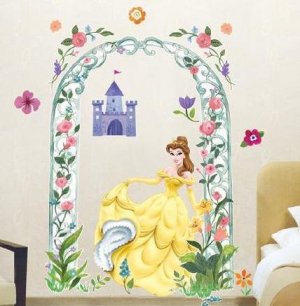 Belle Princess Wall Stickers DS58372