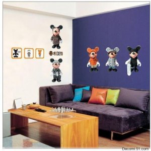 3D Micky Wall Stickers  DS-58386