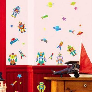 Toys Wall Stickers PS-58065