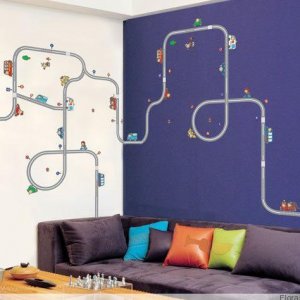 Small Train Wall Stickers PS-58094