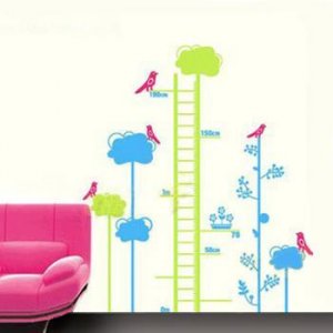 Birds Growth Chart Wall Stickers WS-003