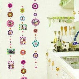 Flower Decorations Wall Stickers PS-58058