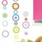 Circular Pattern Wall Stickers KR-0018