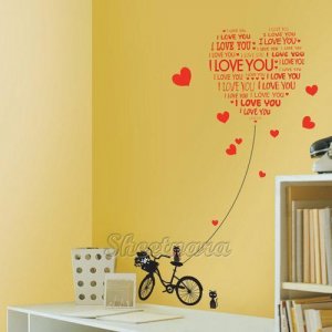 Heart Wall Stickers PS58152