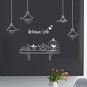 Work-life lamp Wall Stickers SL-206