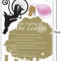 Cycling and trees Wall Stickers PS-58156