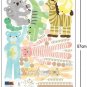 Baby with Animals Wall Stickers SS-58236