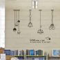 Cute retro chandelier Wall Stickers SL-205