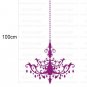 Exquisite chandelier Wall Stickers SL-202