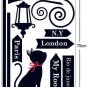 Lost cat Stickers LWST-15