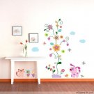 Dog and Neriifolia Wall Stickers KR-0013
