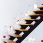 Cat play cold hair ball Wall Stickers KR-0033