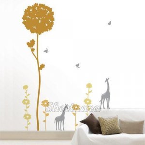 Giraffe Wall Stickers PS-58166