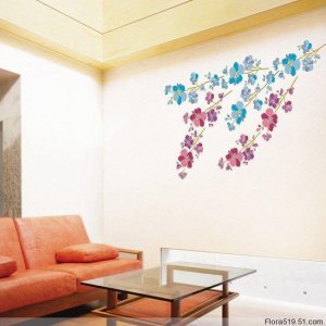 Flower Wall Stickers PL-58138