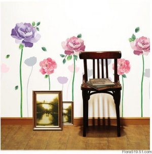 Rose Wall Stickers KR-0017