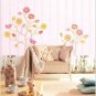 Flowers Tree Wall Stickers PS58012