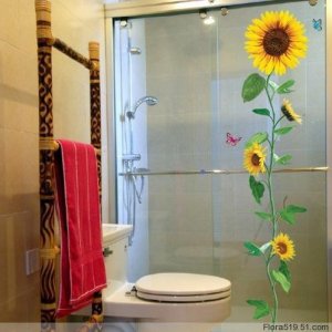 Sunflower Wall Stickers ECO-011