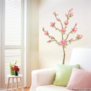 Romantic Neriifolia Wall Stickers WST-16