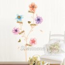 Color Flower Wall Stickers PS-58163