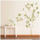White Neriifolia Wall Stickers KR-0019