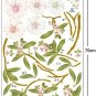 White Neriifolia Wall Stickers KR-0019