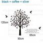 Three-color Tree Wall Stickers NFT-34 (S)