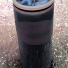 GLASS ETCHED HYACINTH PILLAR