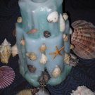 Oceanic Shell Hand-Carved DECO TEALITE HOLDER