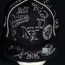 Black and White NY Multi-Team BB Cap