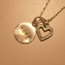 Custom Hand Stamped Medium Round
