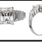 Royal Camilla Replica Rhodium Ring